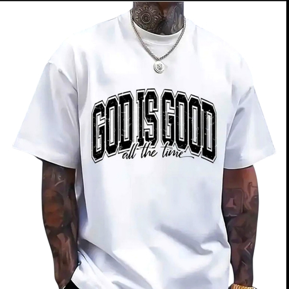 God Is Good All the Time Classic Uniform Sz XL